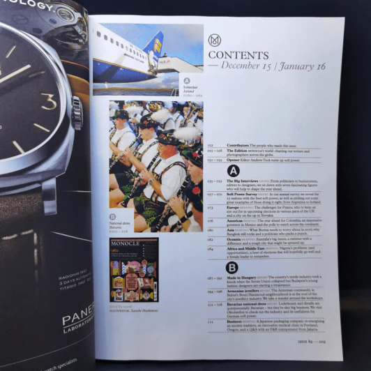 Monocle Issue 89 Volume 09 December 15/January 16 รูปที่ 8