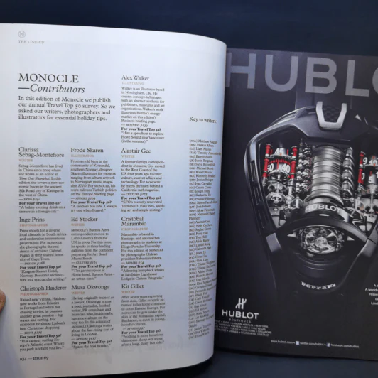 Monocle Issue 69 Volume 07 December 13/January 14 รูปที่ 11