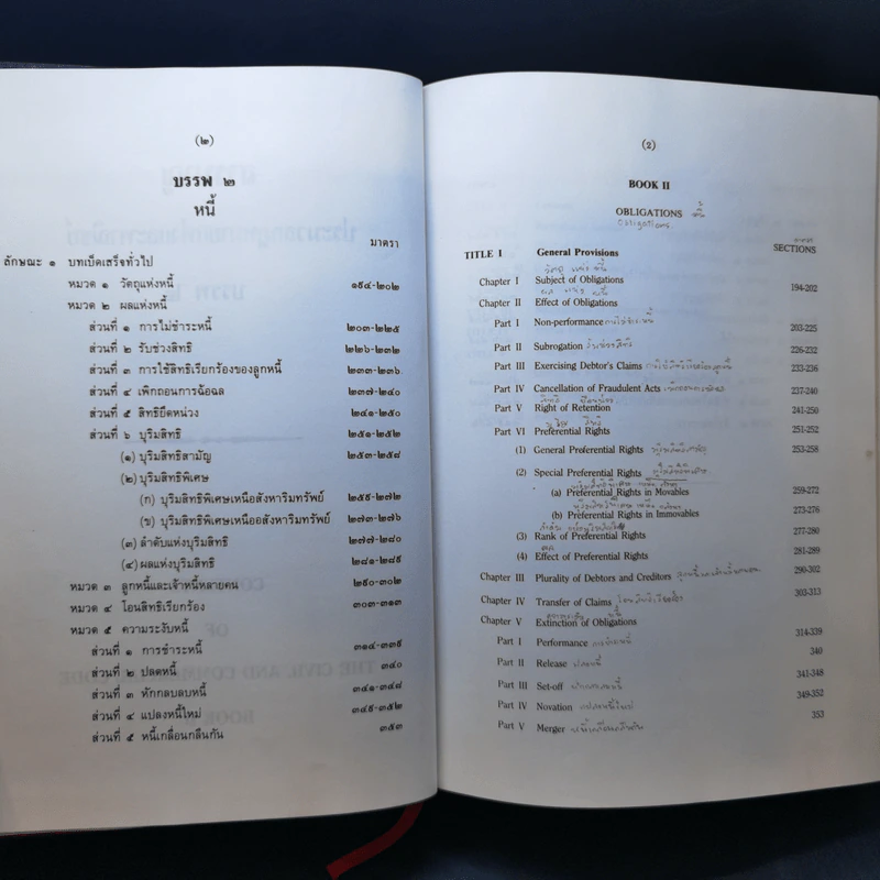 ประมวลกฎหมายแพ่งและพาณิชย์ บรรพ 1-6 ภาษาไทย-ภาษาอังกฤษ รูปที่ 12