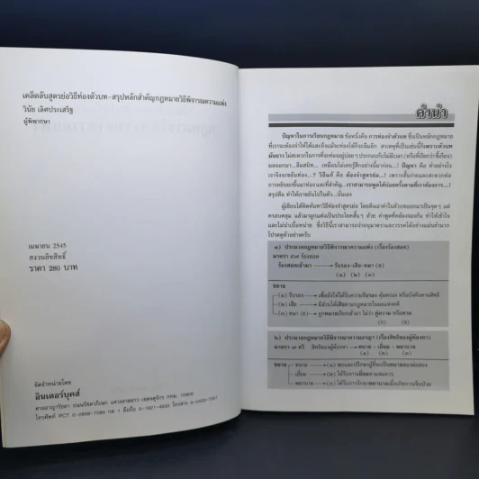 วิธีท่องตัวบท-สรุปหลักสำคัญ กฎหมายวิธีพิจารณาความแพ่ง - วินัย เลิศประเสริฐ รูปที่ 8