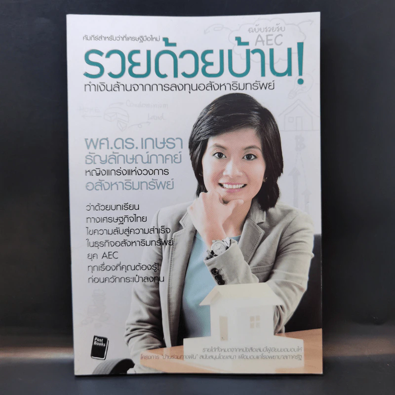 รวยด้วยบ้าน ทำเงินล้านจากการลงทุนอสังหาริมทรัพย์ - ผศ.ดร.เกษรา ธัญลักษณ์ภาคย์ รูปที่ 1