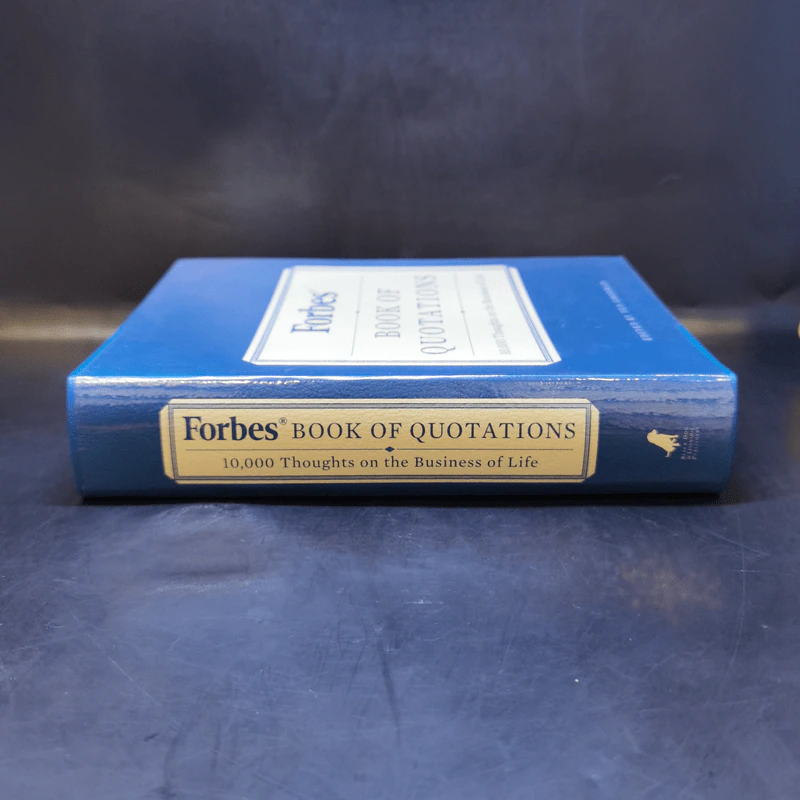 Forbes Book of Quotations: 10,000 Thoughts on the Business of Life รูปที่ 3