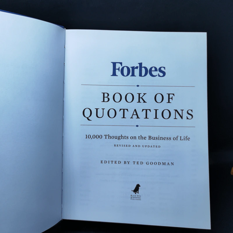 Forbes Book of Quotations: 10,000 Thoughts on the Business of Life รูปที่ 8