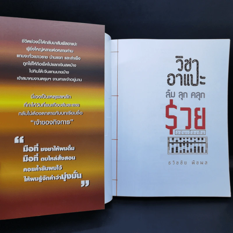วิชาอาแปะ ล้ม ลุก คลุก รวย อาแปะสอนรวย - ธวัชชัย พืชผล รูปที่ 8