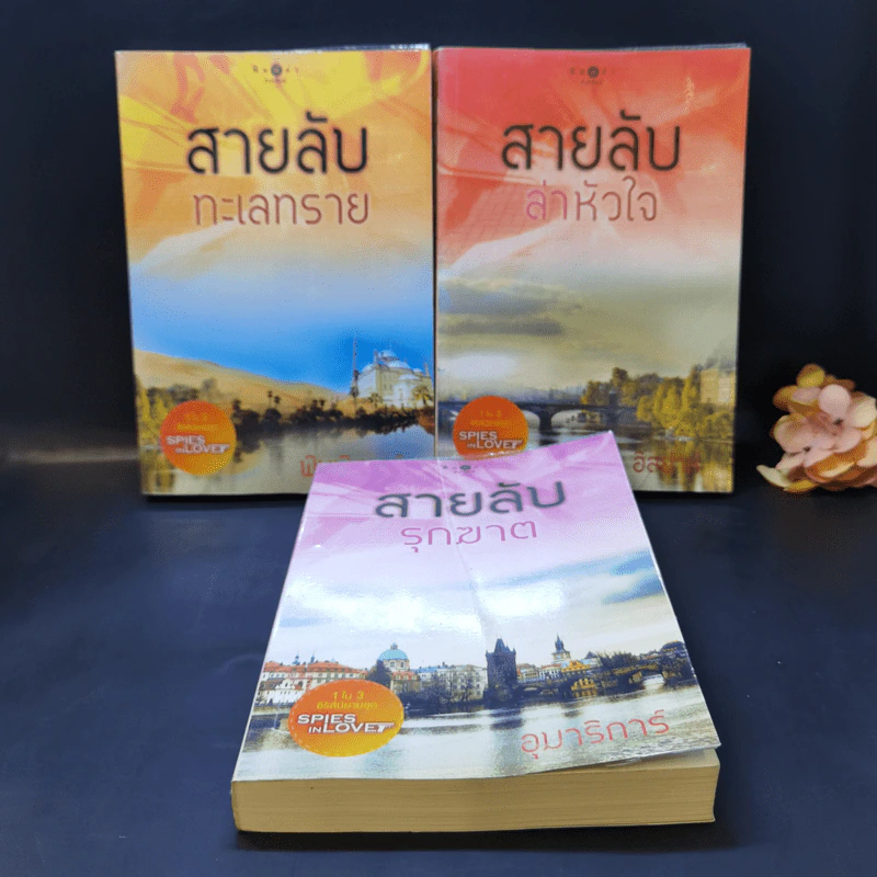 ชุด Spies in Love : สายลับล่าหัวใจ - อิสย่าห์ + สายลับทะเลทราย - พิมพิสุธญ์ + สายลับรุกฆาต - อุมาริการ์ รูปที่ 1