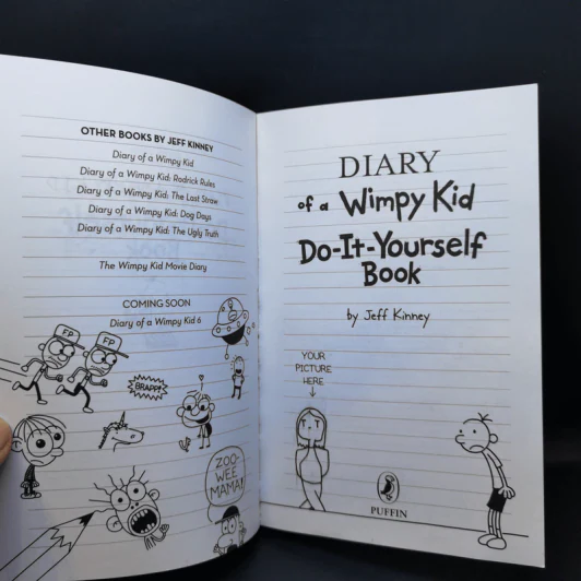 Diary of a Wimpy Kid ขายรวม 4 เล่ม - Jeff Kinney รูปที่ 13