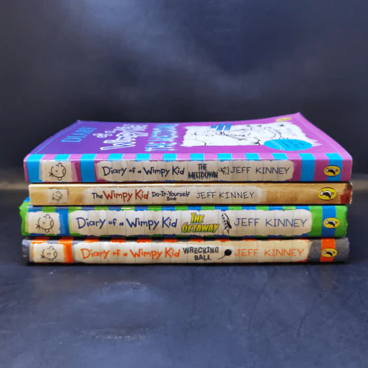 Diary of a Wimpy Kid ขายรวม 4 เล่ม - Jeff Kinney รูปที่ 2