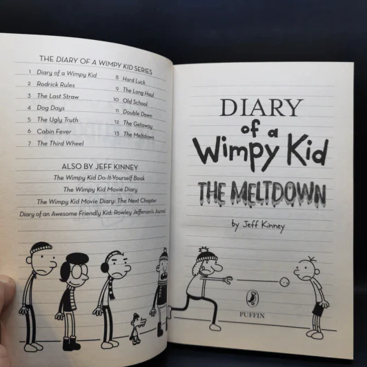 Diary of a Wimpy Kid ขายรวม 4 เล่ม - Jeff Kinney รูปที่ 15