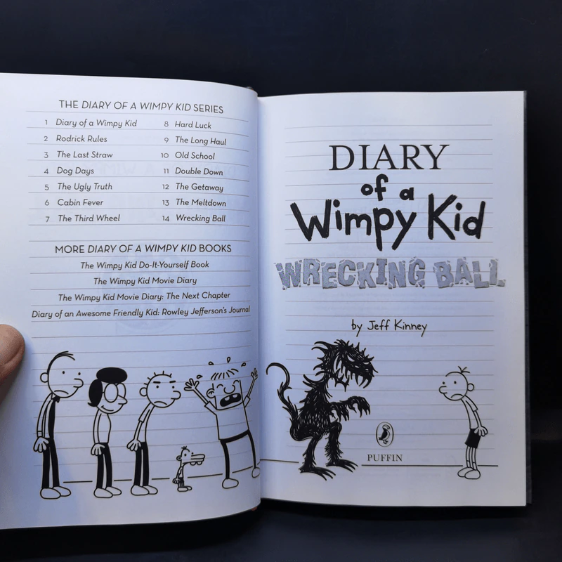 Diary of a Wimpy Kid ขายรวม 4 เล่ม - Jeff Kinney รูปที่ 9