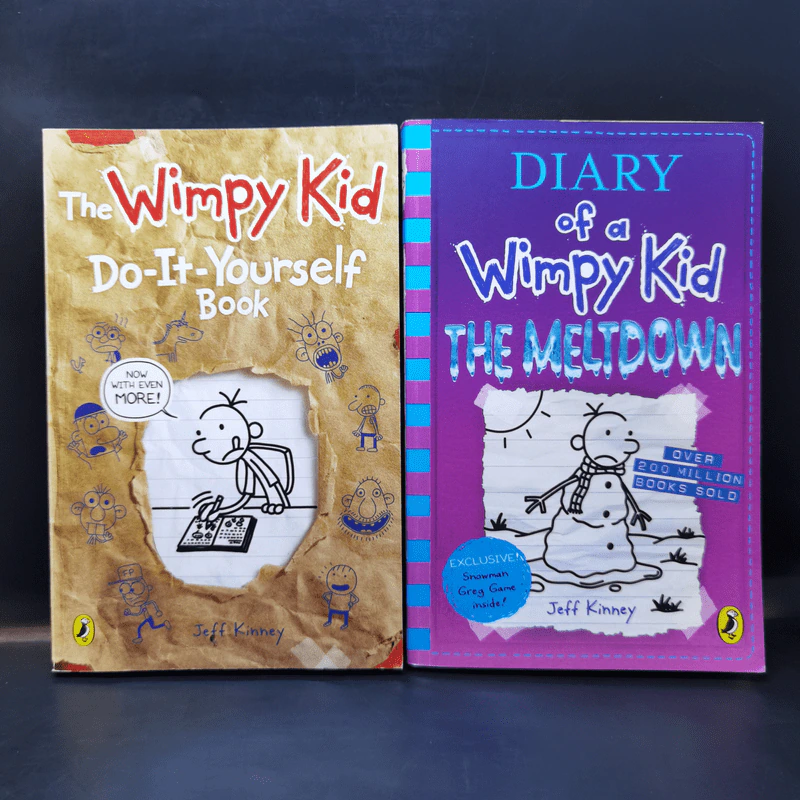 Diary of a Wimpy Kid ขายรวม 4 เล่ม - Jeff Kinney รูปที่ 8