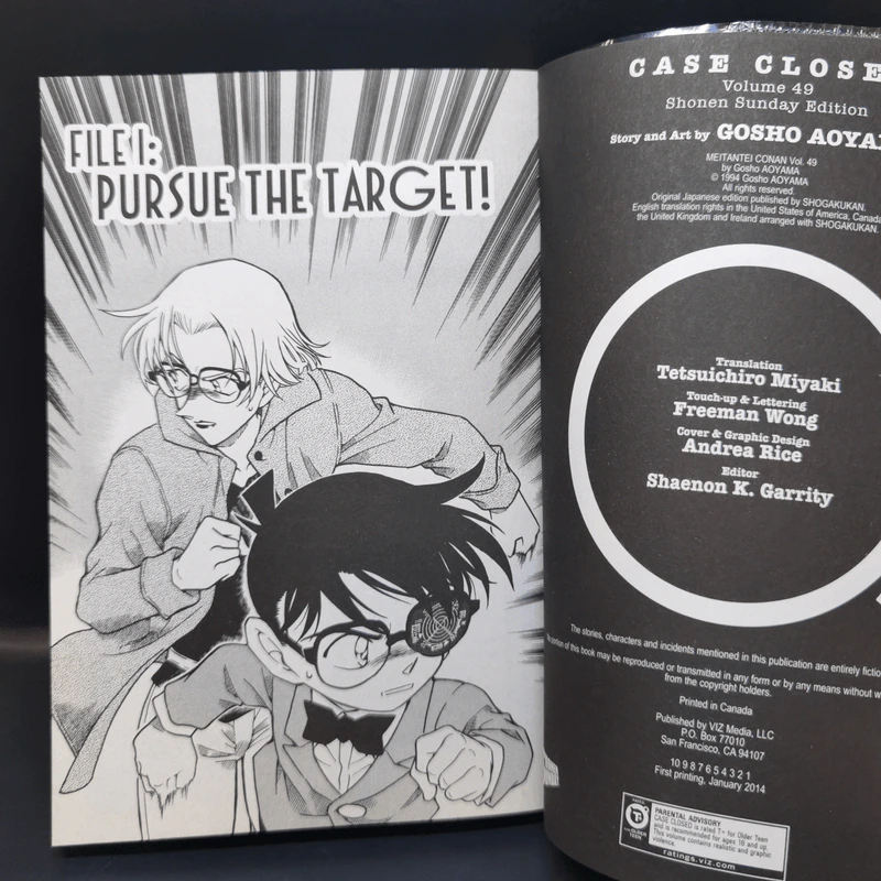 Case Closed Conan Vol.48-49 โคนันฉบับภาษาอังกฤษ รูปที่ 13