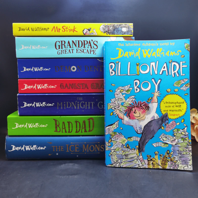 วรรณกรรมเยาวชนภาษาอังกฤษ David Walliams ขายรวม 8 เล่ม รูปที่ 1