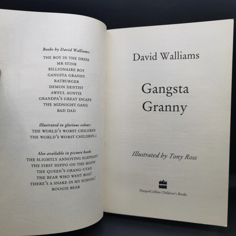 วรรณกรรมเยาวชนภาษาอังกฤษ David Walliams ขายรวม 8 เล่ม รูปที่ 17