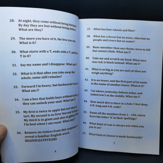 Difficult Riddles for Smart Kids - M.Prefontaine รูปที่ 11