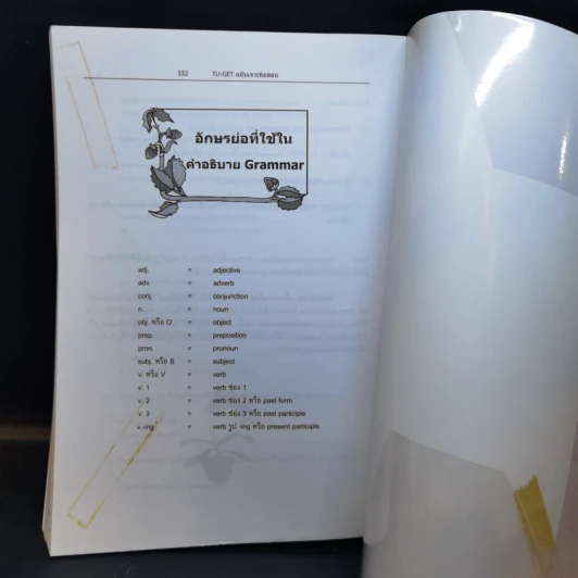 TU-GET ฉบับเจาะข้อสอบ สำหรับสอบเข้าธรรมศาสตร์ทุกระดับปริญญา รูปที่ 13