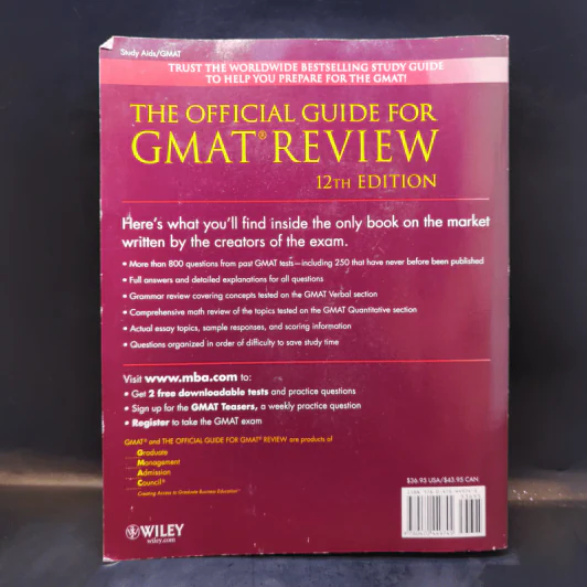 GMAT Review 12Th Edition รูปที่ 2