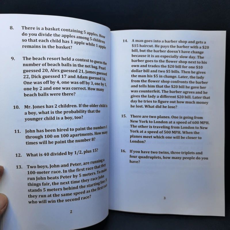 Math Riddles for Smart Kids - M.Prefontaine รูปที่ 11