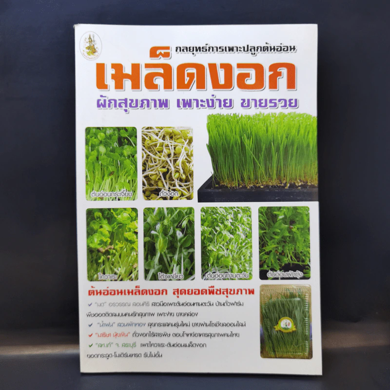 กลยุทธ์การเพาะปลูกต้นอ่อน เมล็ดงอก ผักสุขภาพ เพาะง่าย ขายรวย รูปที่ 1