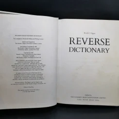 Reverse Dictionary - Reader's Digest รูปที่ 9