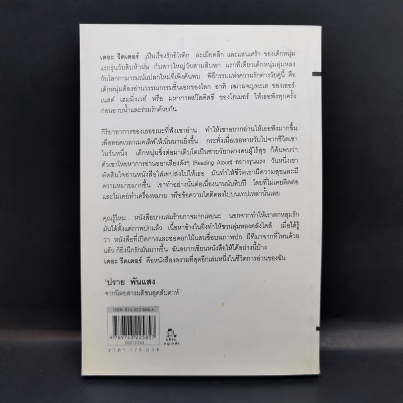 The Reader - เบิร์นฮาร์ด ชลิงค์ รูปที่ 2
