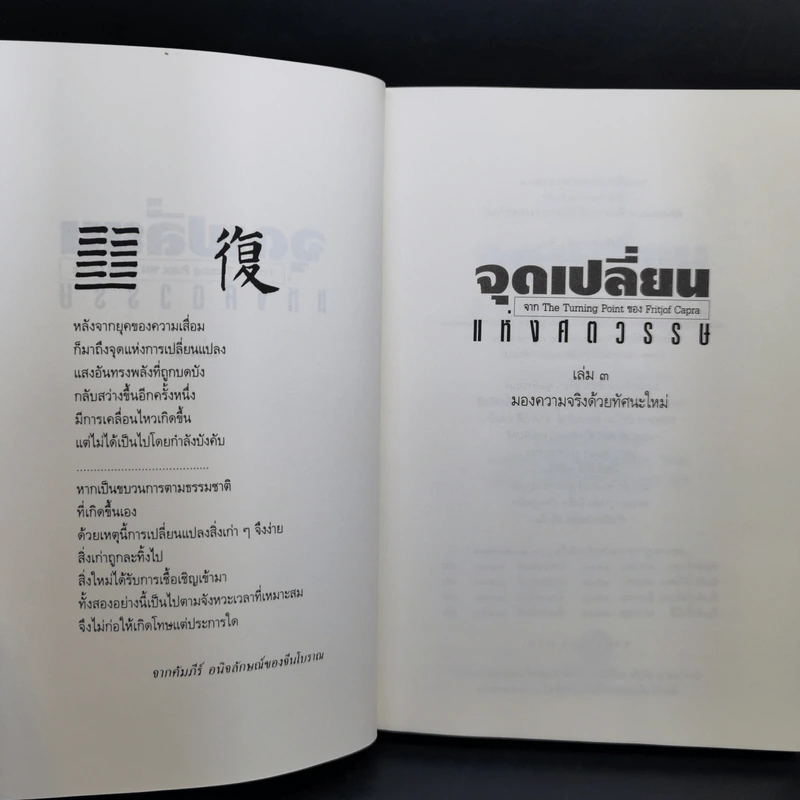 จุดเปลี่ยนแห่งศตวรรษ 3 จาก The Turning Point ของ ฟริตจ๊อฟ คาปร้า รูปที่ 9