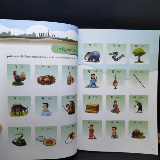 พื้นฐานอ่านเขียน เล่ม 1 ระดับชั้นประถมศึกษาตอนต้น รูปที่ 10