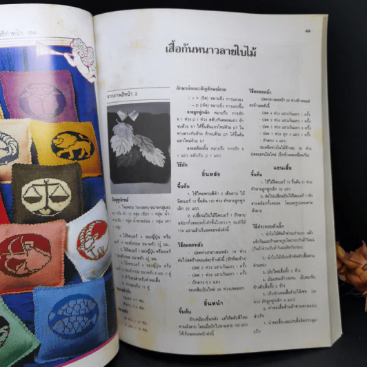 ตำราเล่มพิเศษจากนิตยสารขวัญเรือนและงานฝีมือ ถักนิตติ้ง เล่ม 1 รูปที่ 10