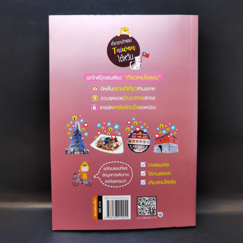 เที่ยวตามใจชอบ ไต้หวัน ไทเปและเมืองโดยรอบ - Tibbook รูปที่ 2