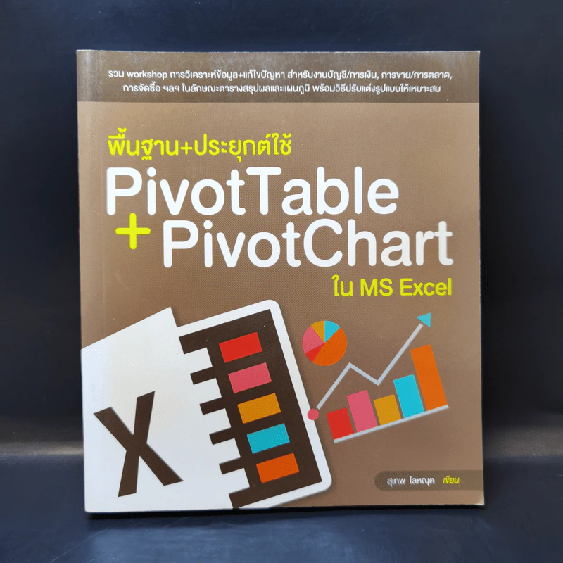 พื้นฐาน+ประยุกต์ใช้ PivotTable + PivotChart ใน MS Excel รูปที่ 1