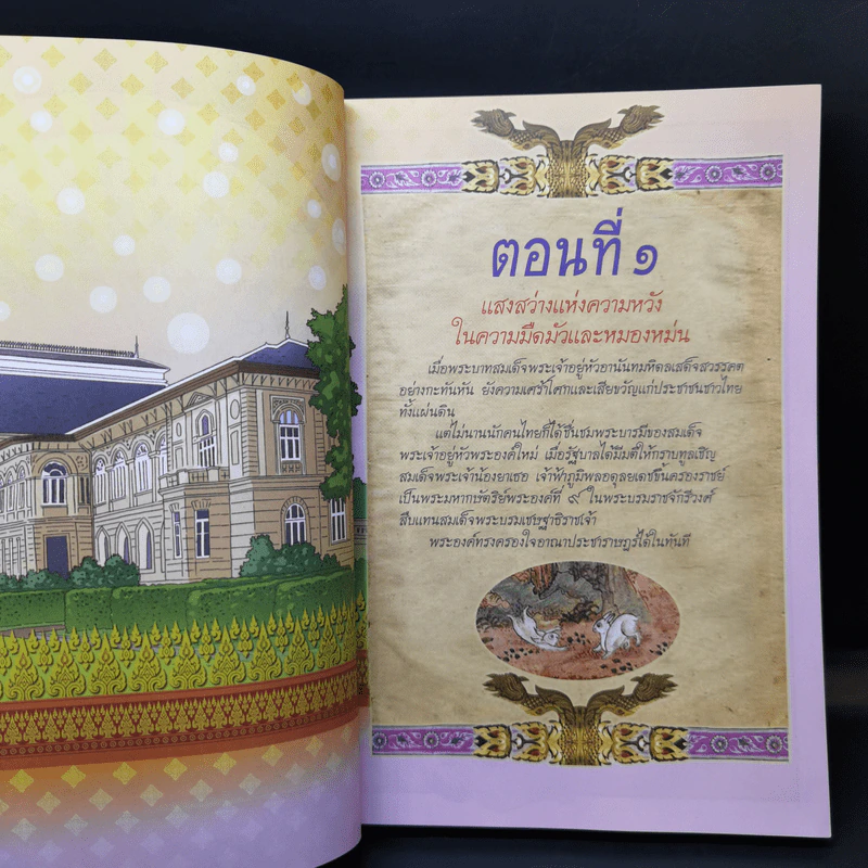 การ์ตูนเทิดไท้องค์ราชันย์ รัชกาลที่ 9 ในหลวงของเรา รูปที่ 11