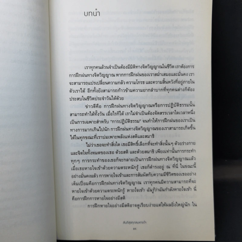 สันติสุขทุกลมหายใจ - ติช นัท ฮันห์ รูปที่ 13