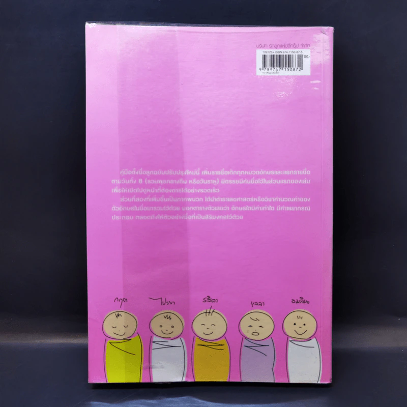 คู่มือตั้งชื่อลูก - เสฐียรพงษ์ วรรณปก รูปที่ 2