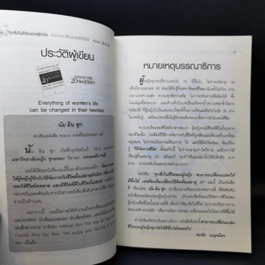 ทุกสิ่งในชีวิตของผู้หญิง สามารถเปลี่ยนแปลงให้ดีขึ้นได้ เธอต้องเริ่มเปลี่ยนแปลงวิธีคิด ตั้งแต่อายุ 20 - นัม อิน ซุก รูปที่ 10