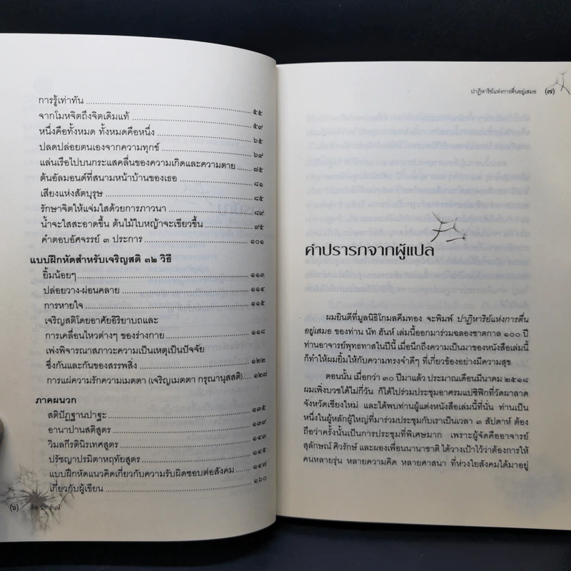 ปาฏิหาริย์แห่งการตื่นอยู่เสมอ - ติช นัท ฮันห์ รูปที่ 10