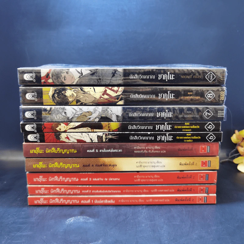นิยาย ยาคุโมะ นักสืบวิญญาณ ขายรวม 10 เล่ม รูปที่ 2