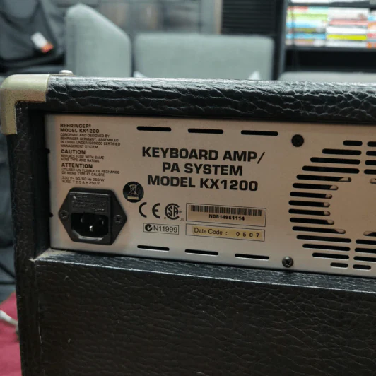 KEYBOARD AMP/PA SYSTEM KX1200 แอมป์คีย์บอร์ดมือสอง รูปที่ 4