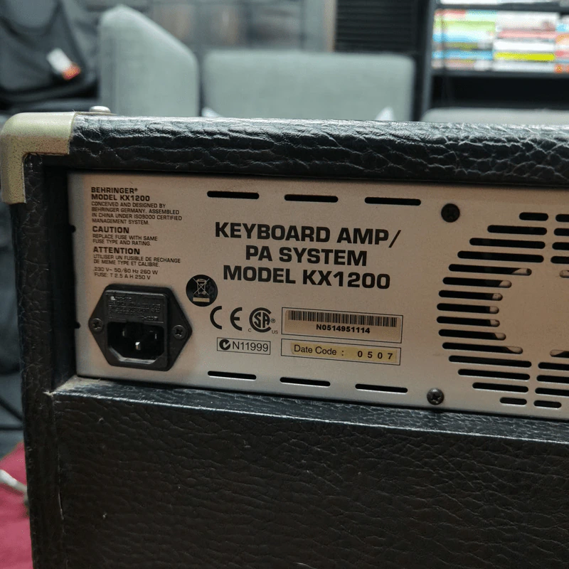 KEYBOARD AMP/PA SYSTEM KX1200 แอมป์คีย์บอร์ดมือสอง รูปที่ 4