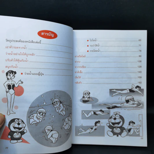 โดเรมอน เล่นกีฬาให้สนุก ว่ายน้ำ รูปที่ 11
