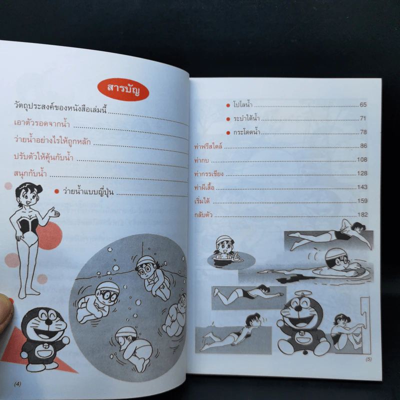 โดเรมอน เล่นกีฬาให้สนุก ว่ายน้ำ รูปที่ 11