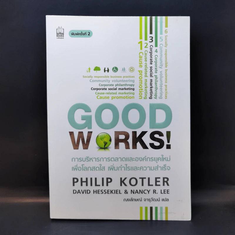 Good Works! การบริหารการตลาดและองค์กรณ์ยุคใหม่เพื่อโลกสดใสเพิ่มกำไลและความสำเร็จ รูปที่ 1