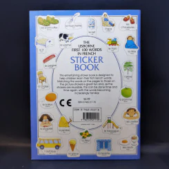 The Usborne First 100 Words in French Sticker Book รูปที่ 2