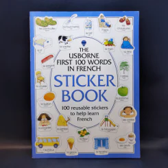 The Usborne First 100 Words in French Sticker Book รูปที่ 1