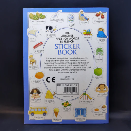 The Usborne First 100 Words in French Sticker Book รูปที่ 2