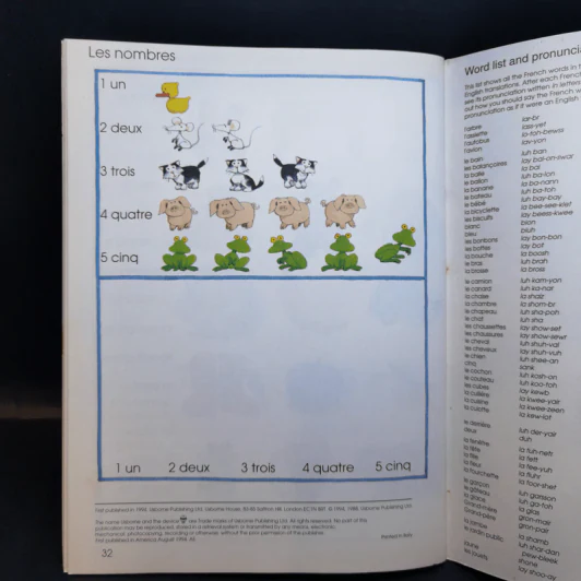 The Usborne First 100 Words in French Sticker Book รูปที่ 12
