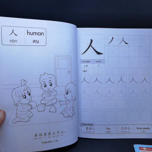 สนุกคัดเก่งศัพท์จีน เล่ม 1-6 รูปที่ 10