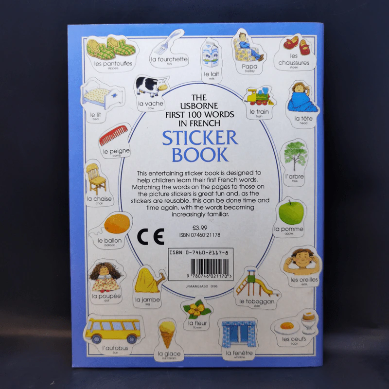 The Usborne First 100 Words in French Sticker Book รูปที่ 2