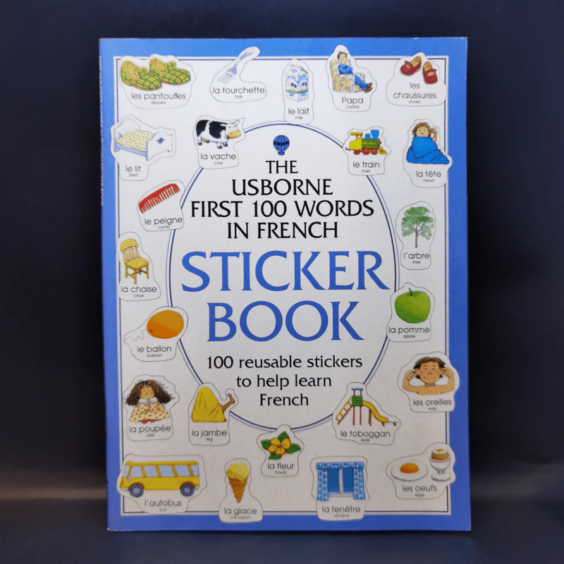 The Usborne First 100 Words in French Sticker Book รูปที่ 1