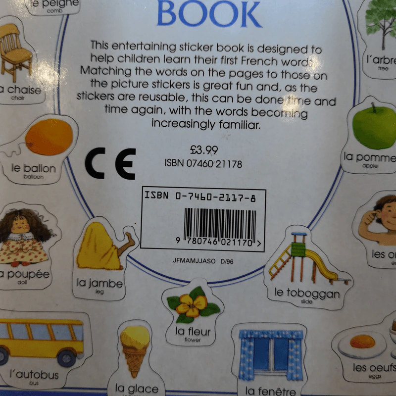 The Usborne First 100 Words in French Sticker Book รูปที่ 13