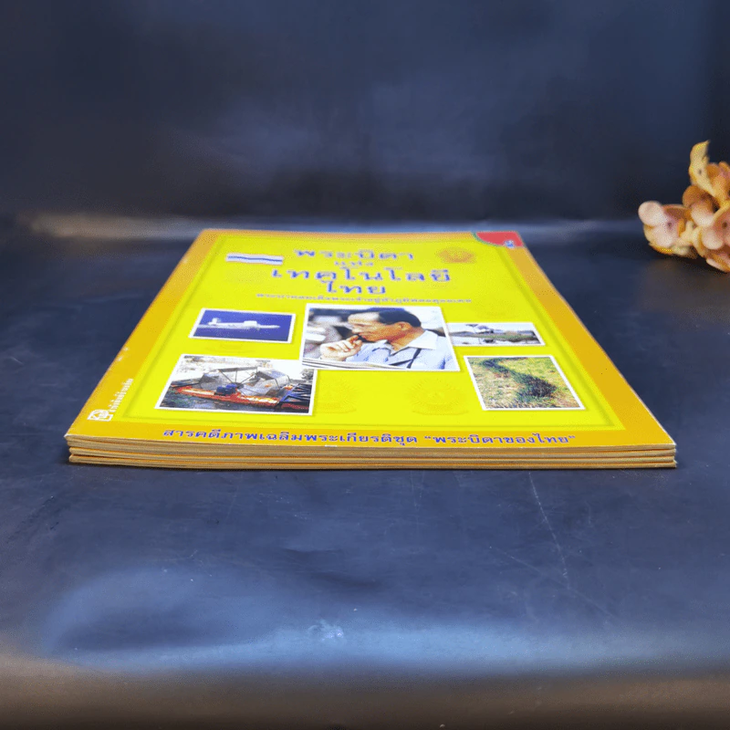 พระบิดา 4 เล่ม ได้แก่ ลูกเสือไทย, เกษตรกรรมแผนใหม่ไทย, กองทัพเรือไทย, เทคโนโลยีไทย รูปที่ 3