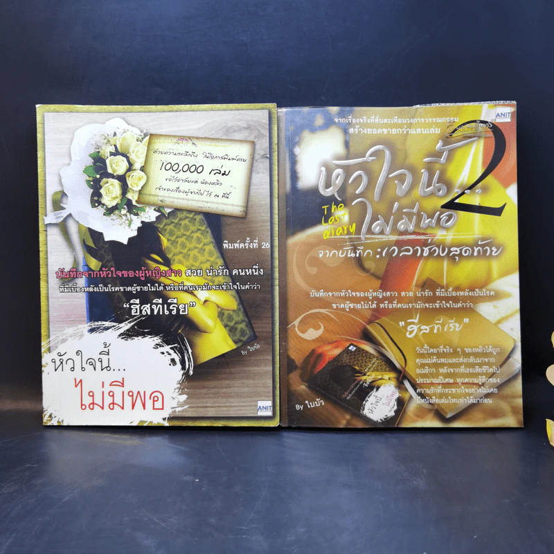 หัวใจนี้ไม่มีพอ ฮีสทีเรีย เล่ม 1-2 - ใบบัว รูปที่ 1